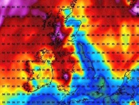 英国天气：风暴预警，新地图显示时速75英里的大风将袭击英国